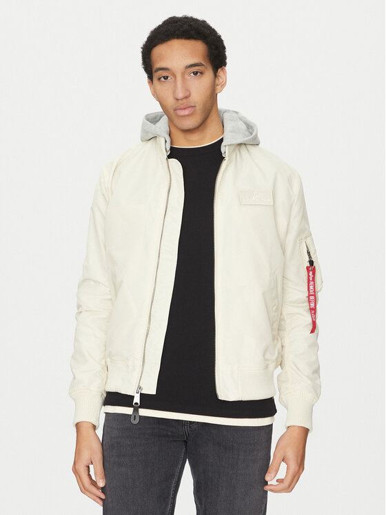 Alpha Industries Bomber striukė · Smėlio