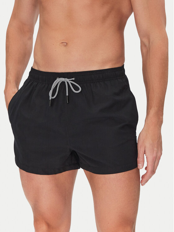 Ysabel Mora Plaukimo šortai · Juoda