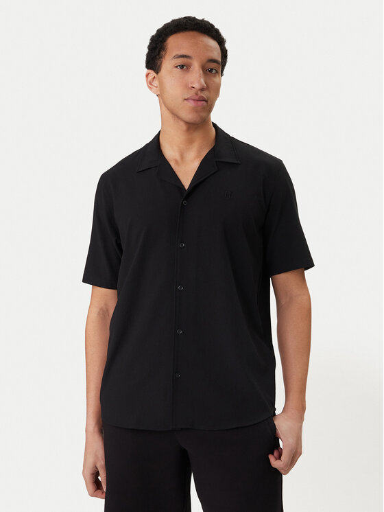 KARL LAGERFELD Marškiniai · Juoda · Regular Fit