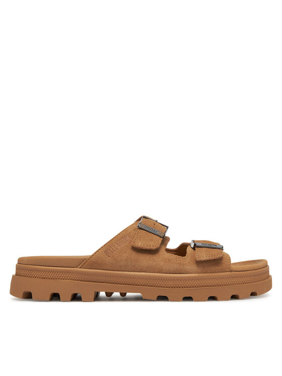 Palladium Šlepetės · Ruda