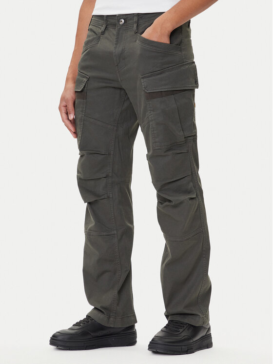 G-Star Raw Medžiaginės kelnės · Pilka · Regular Fit