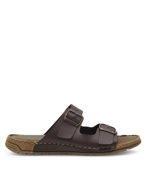 Rieker Šlepetės · Ruda