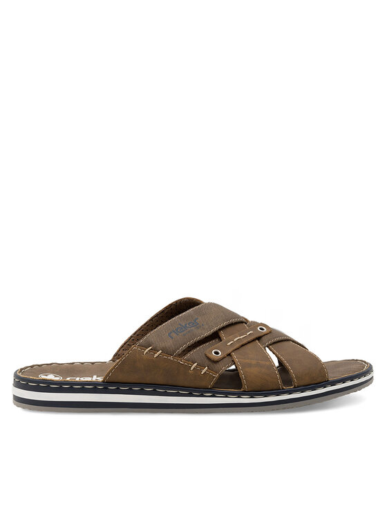 Rieker Šlepetės · Ruda