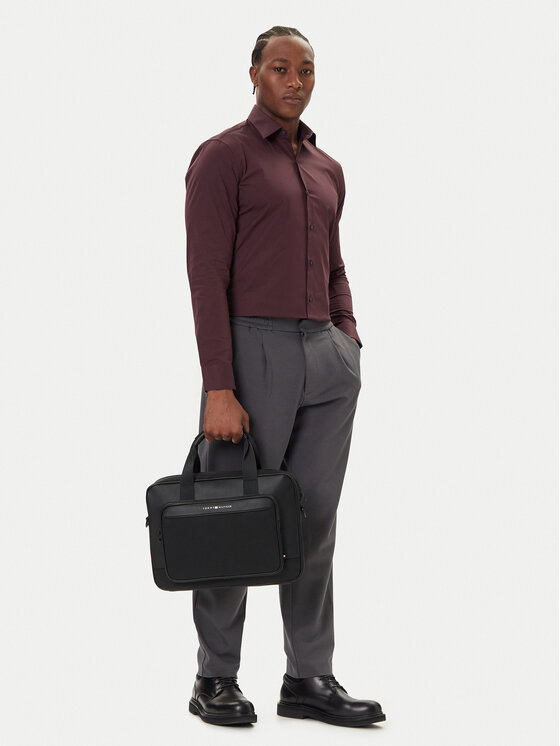 Tommy Hilfiger Nešiojamo kompiuterio krepšys · Juoda