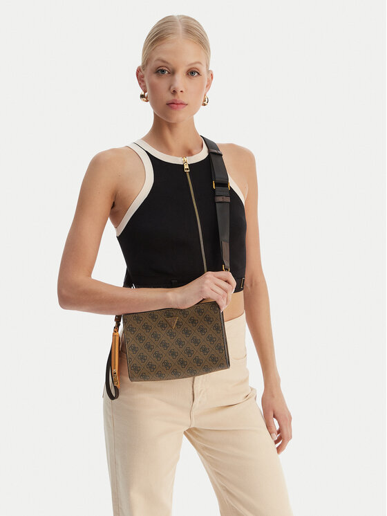 Guess Maža rankinė · Ruda