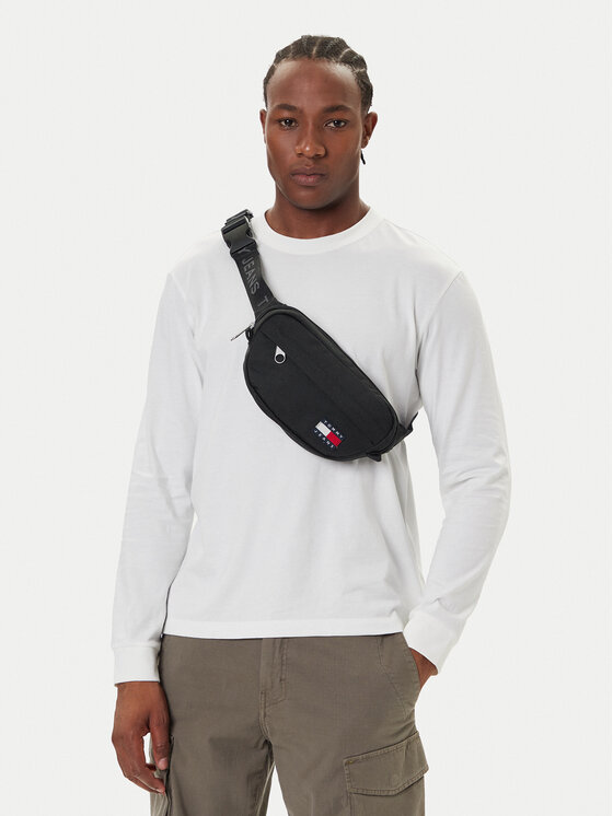 Tommy Jeans Rankinė ant juosmens﻿ · Juoda