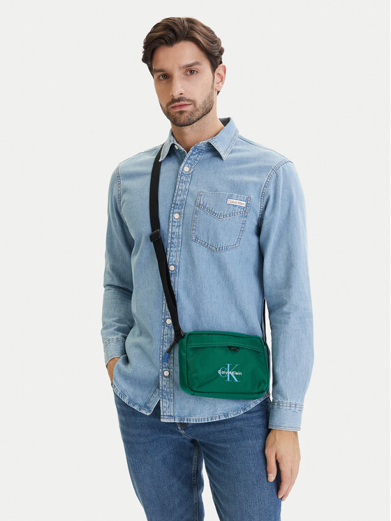 Calvin Klein Maža rankinė · Žalia