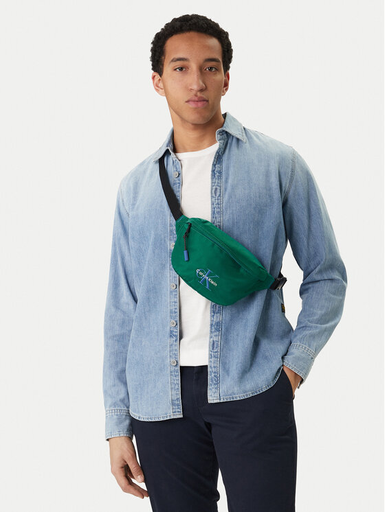 Calvin Klein Rankinė ant juosmens﻿ · Žalia