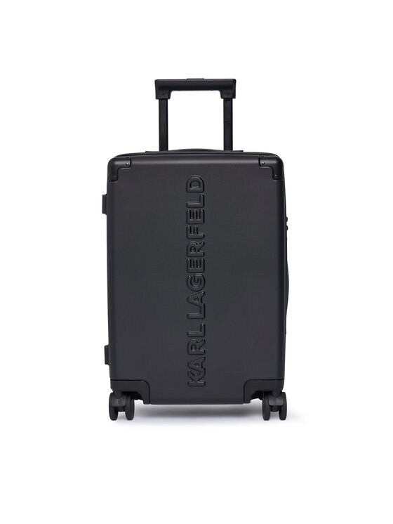 KARL LAGERFELD Rankinio bagažo lagaminas · Juoda