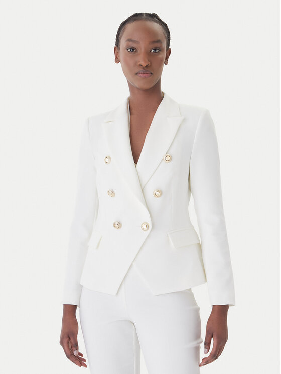 Rinascimento Švarkas · Balta · Regular Fit