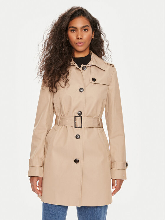 Tommy Hilfiger Trenčas · Smėlio