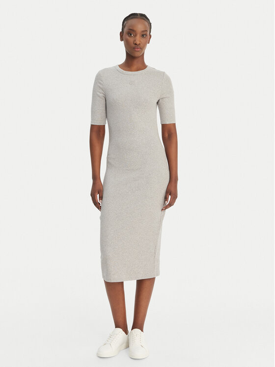 Calvin Klein Jeans Kasdieninė suknelė · Pilka · Midi