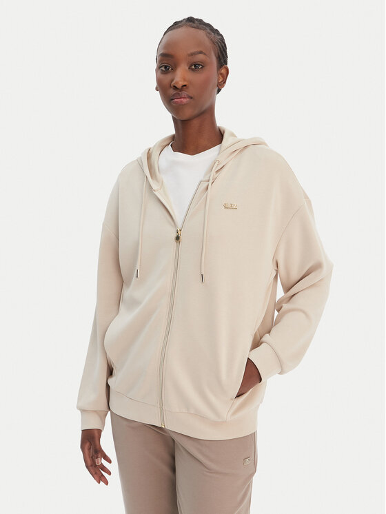 EA7 Emporio Armani Džemperis · Smėlio · Relaxed Fit