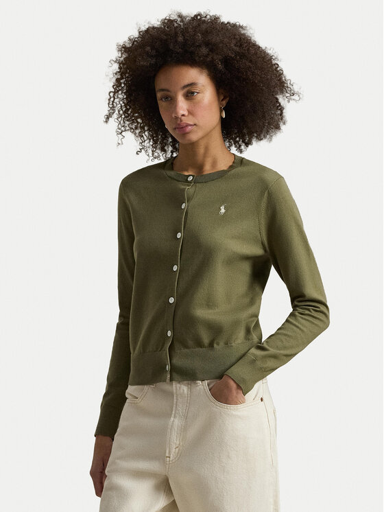 Polo Ralph Lauren Kardiganas · Chaki · Slim Fit