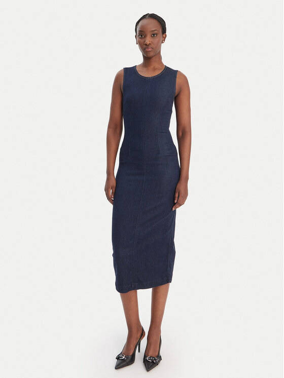 Guess Kasdieninė suknelė · Tamsiai mėlyna · Midi