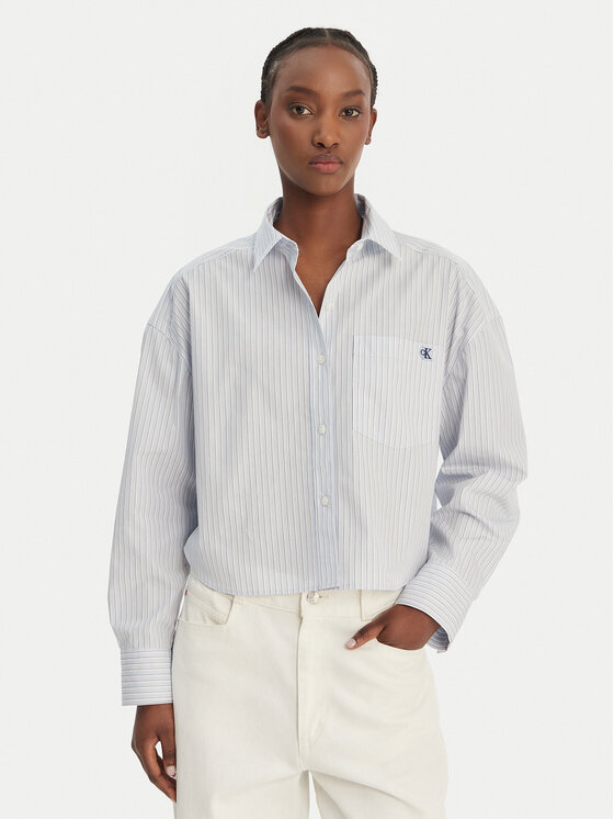 Calvin Klein Jeans Marškiniai · Žydra