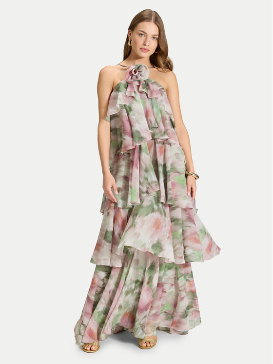 Swing Vakarinė suknelė · Spalvota · Maksi