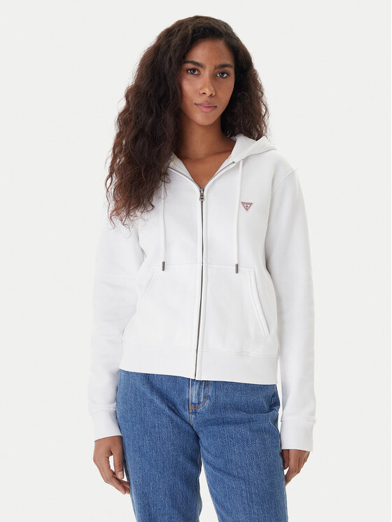 Guess Jeans Džemperis · Balta · Regular Fit