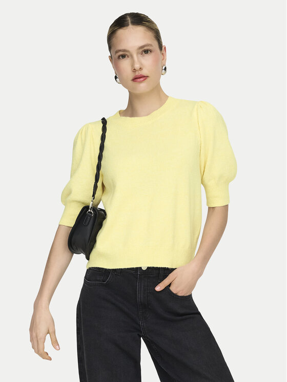 ONLY Megztinis · Geltona · Regular Fit
