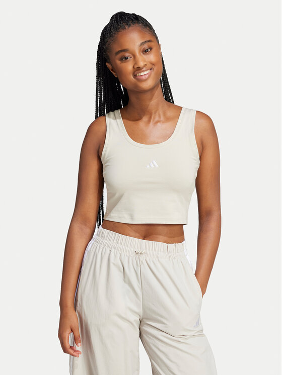 adidas Marškinėliai · Smėlio