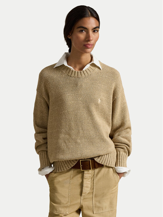 Polo Ralph Lauren Megztinis · Smėlio · Relaxed Fit