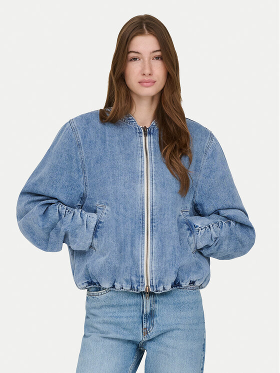 ONLY Džinsinė striukė · Mėlyna