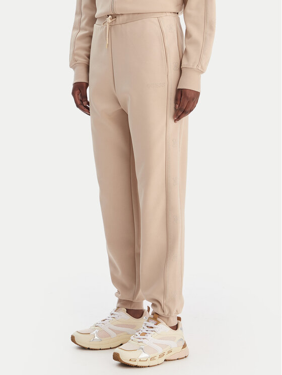Guess Sportinės kelnės · Smėlio · Regular Fit