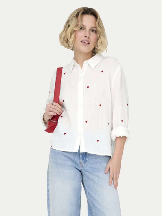 ONLY Marškiniai · Balta