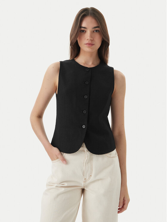 ONLY Kostiuminė liemenė · Juoda