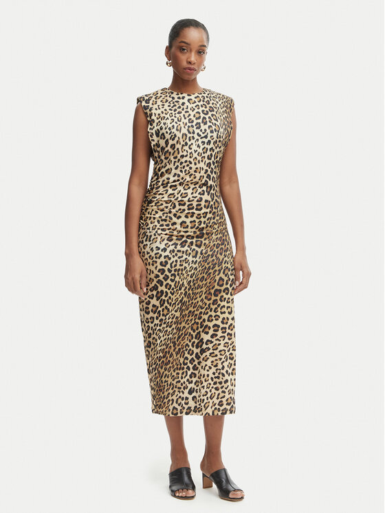 LOLA CASADEMUNT Kasdieninė suknelė · Ruda · Midi