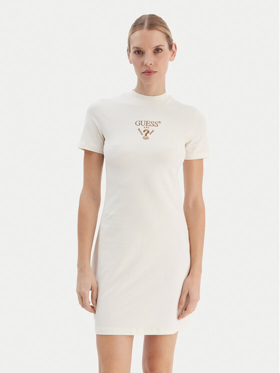 Guess Kasdieninė suknelė · Écru · Mini