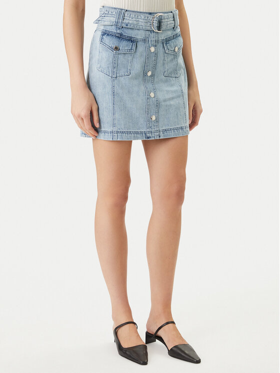 Morgan Džinsinis sijonas · Žydra · Mini