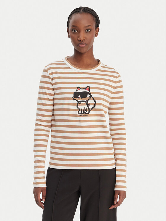 KARL LAGERFELD Palaidinė · Smėlio