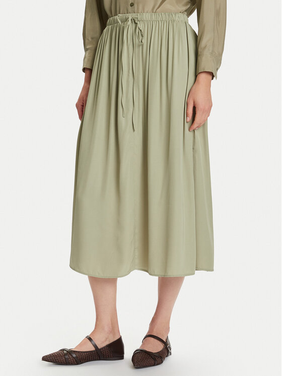 Marc O'Polo Midi sijonas · Žalia · Midi