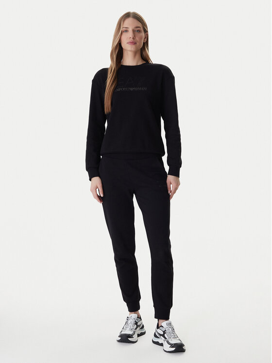 EA7 Emporio Armani Džemperis · Juoda · Regular Fit