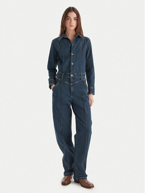 Wrangler Kombinezonas · Tamsiai mėlyna · Ilgas