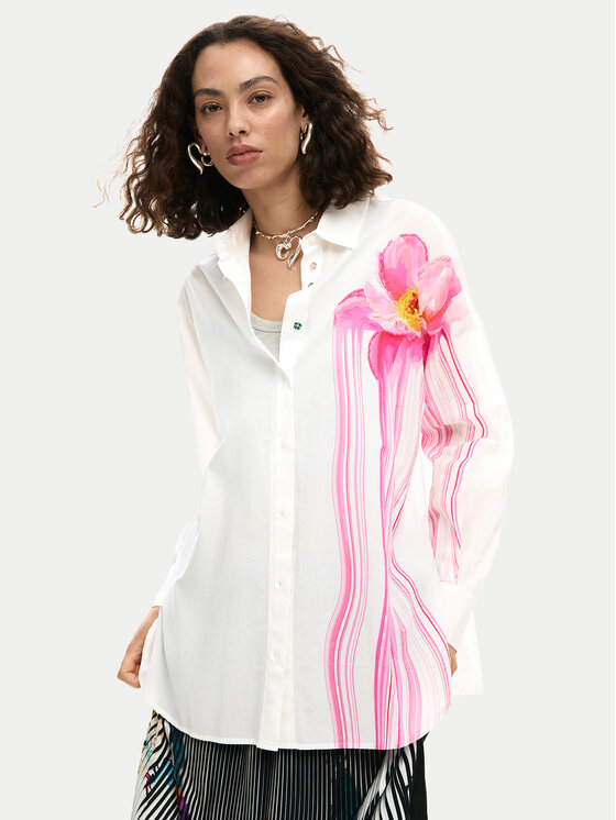 Kodas SUN15 Desigual Marškiniai · Balta