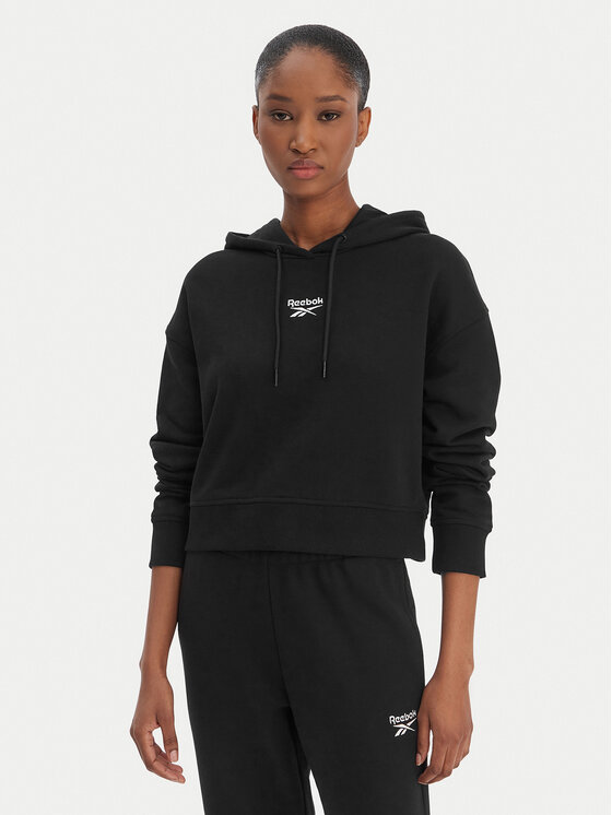 Reebok Džemperis · Juoda · Regular Fit