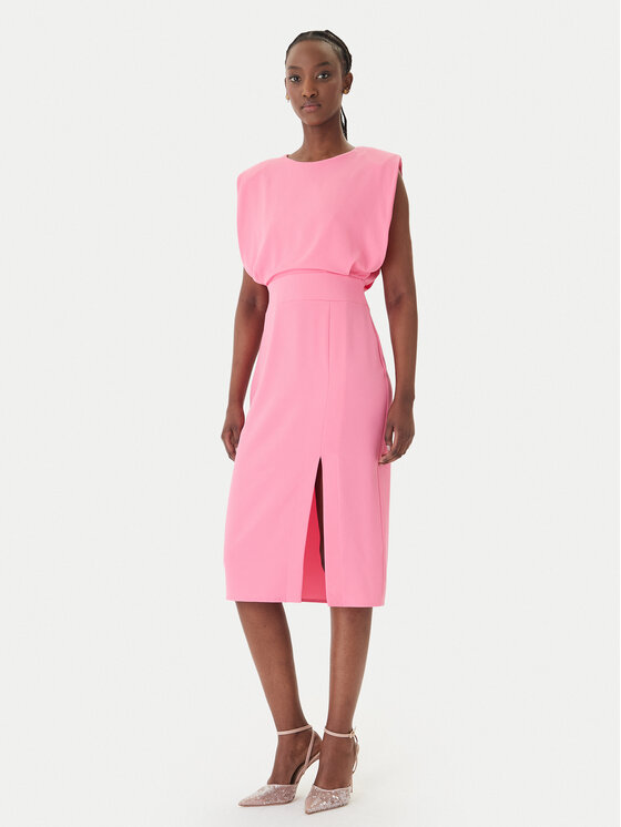 Rinascimento Kokteilinė suknelė · Rožinė · Midi