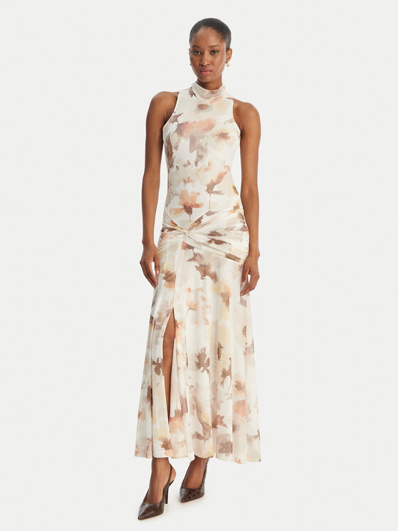 Bardot Vakarinė suknelė · Écru · Maksi