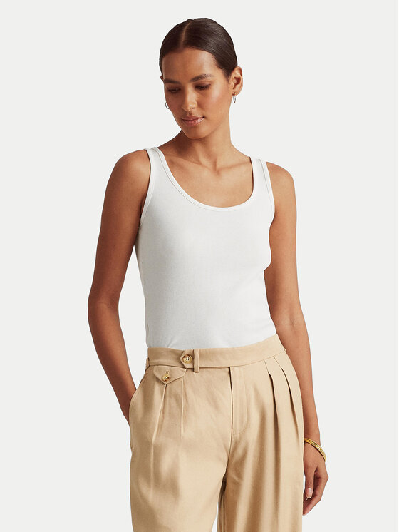 LAUREN RALPH LAUREN Marškinėliai · Balta