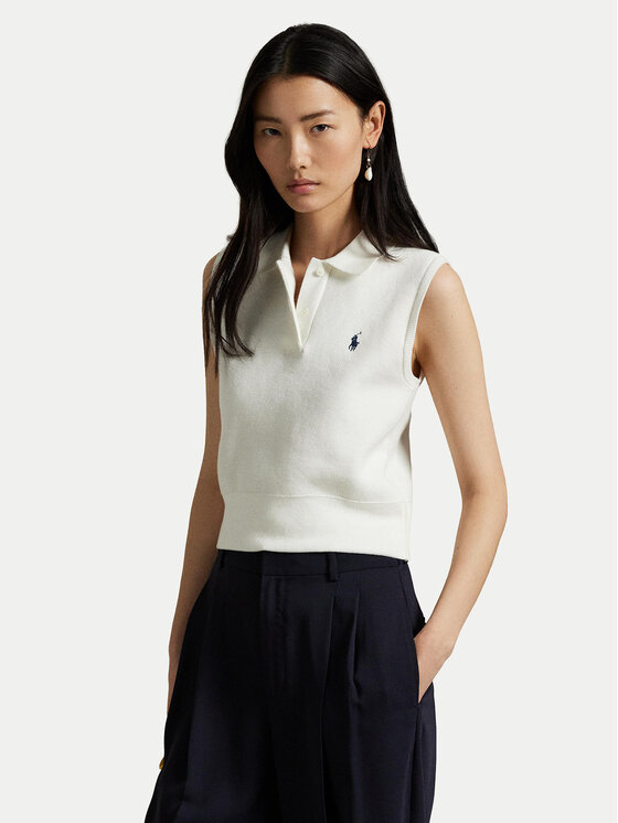 Polo Ralph Lauren Megztinis · Balta · Regular Fit