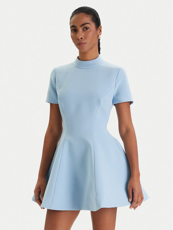 Bardot Kokteilinė suknelė · Žydra · Mini