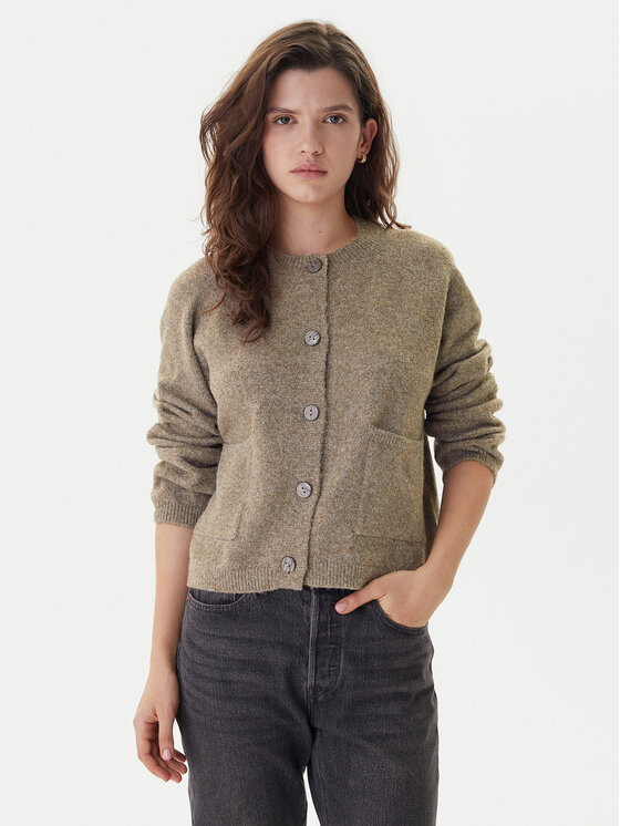 ONLY Kardiganas · Smėlio · Regular Fit