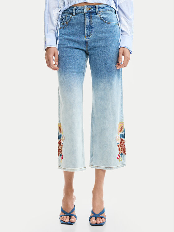 Desigual Džinsai · Mėlyna · Regular Fit