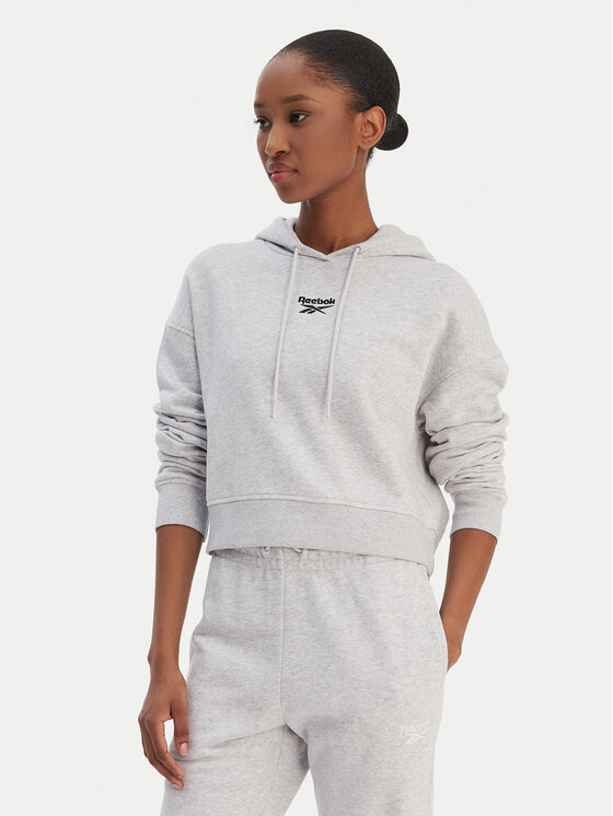 Reebok Džemperis · Pilka · Regular Fit