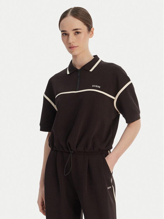 Guess Polo marškinėliai · Ruda