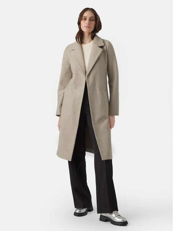 Vero Moda Demisezoninis paltas · Smėlio