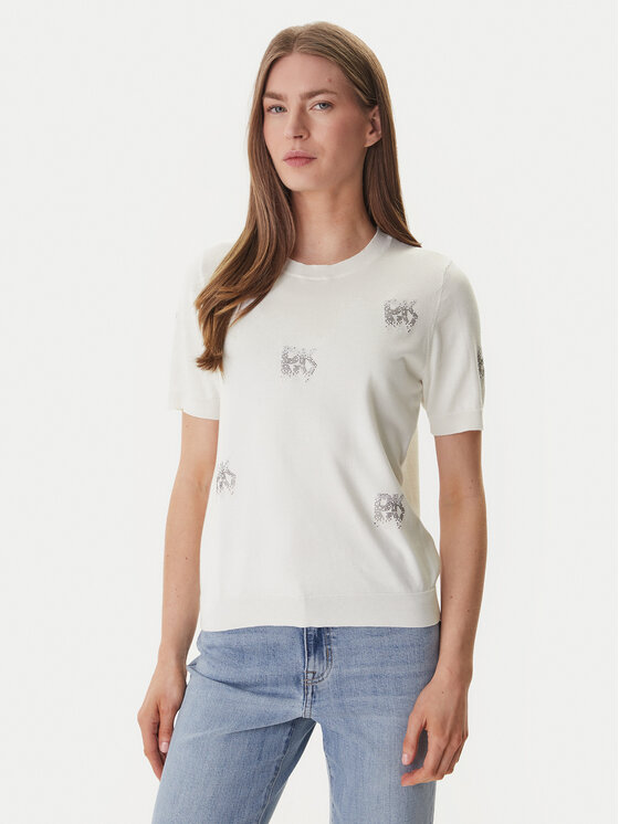 DKNY Megztinis · Écru · Regular Fit