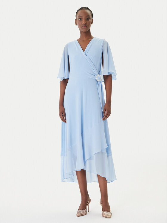 Joseph Ribkoff Kokteilinė suknelė · Žydra · Midi